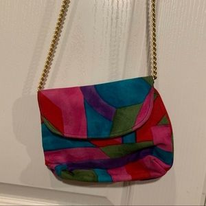 Multicolor shoulder bag